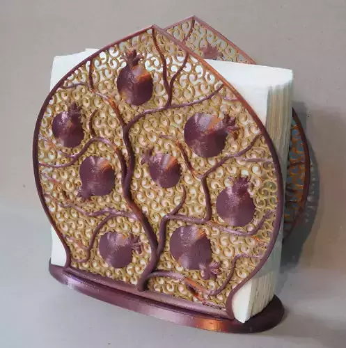 Napkin Holder - Garnet 3D print model