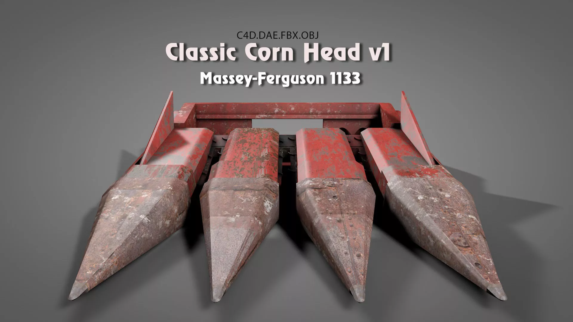 Classic Corn Head v1 3D model