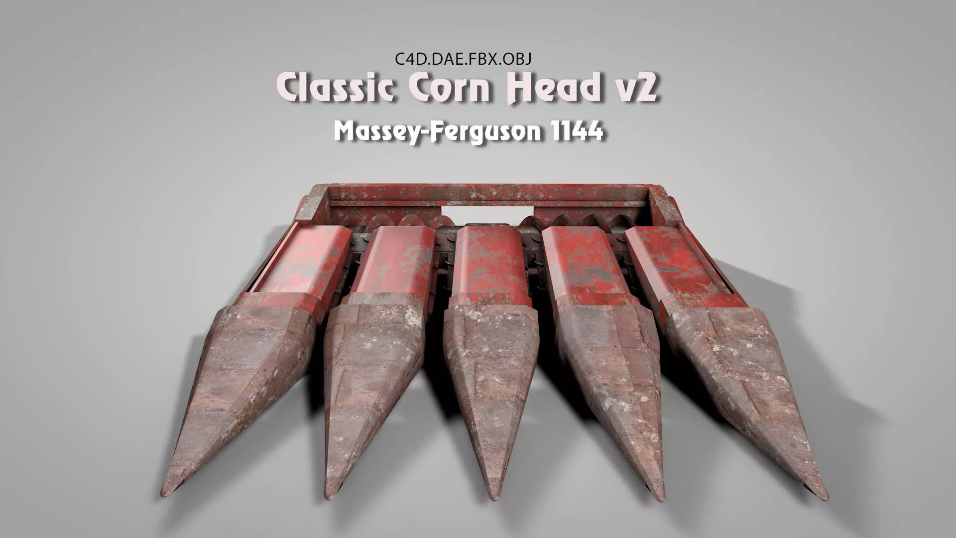 Classic Corn Head v2 3D model