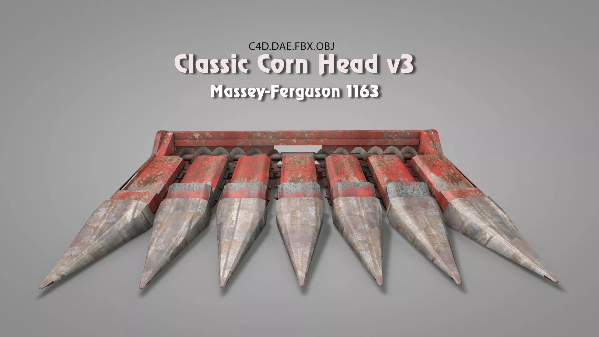 Classic Corn Head v3 3D model