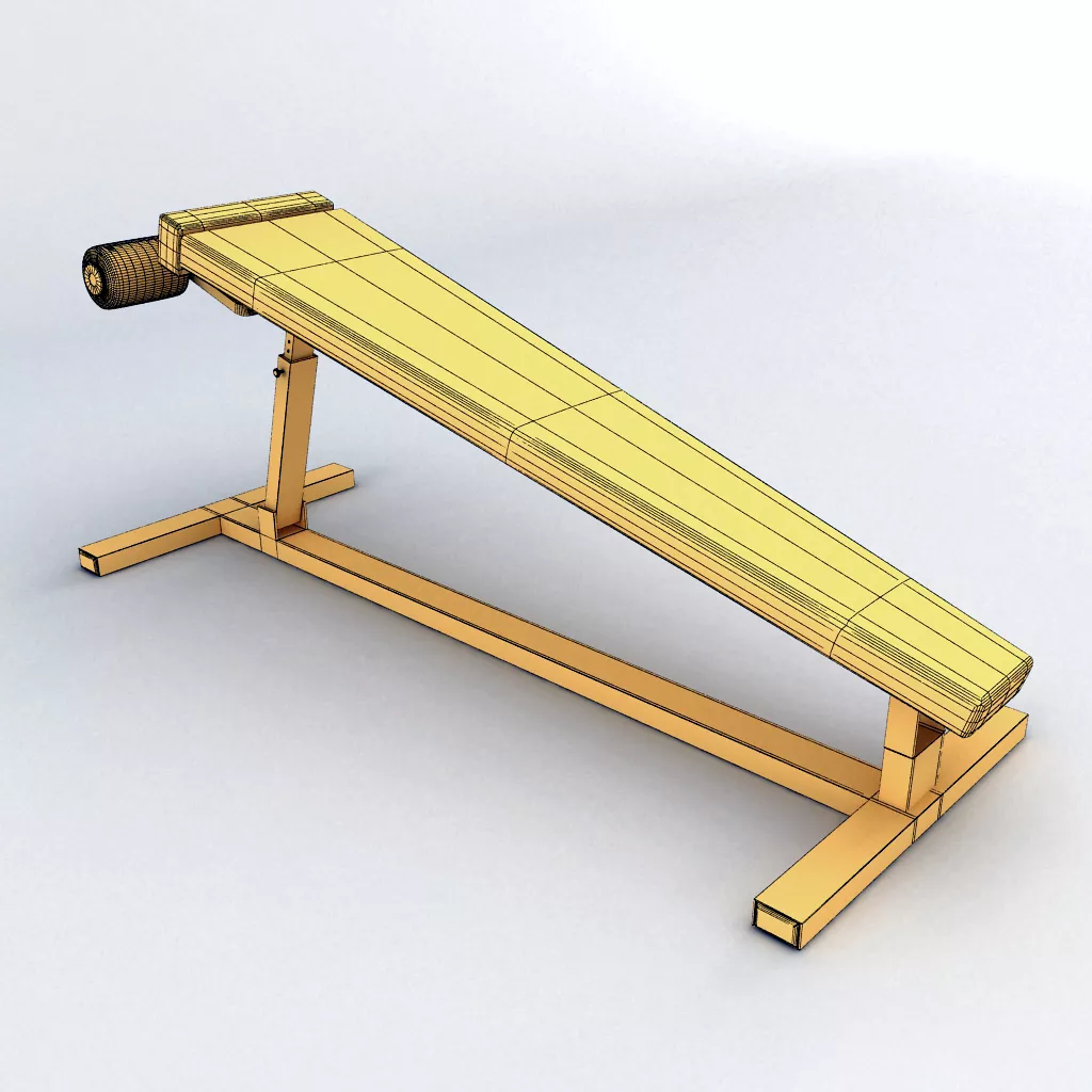 Press Bench 3D model
