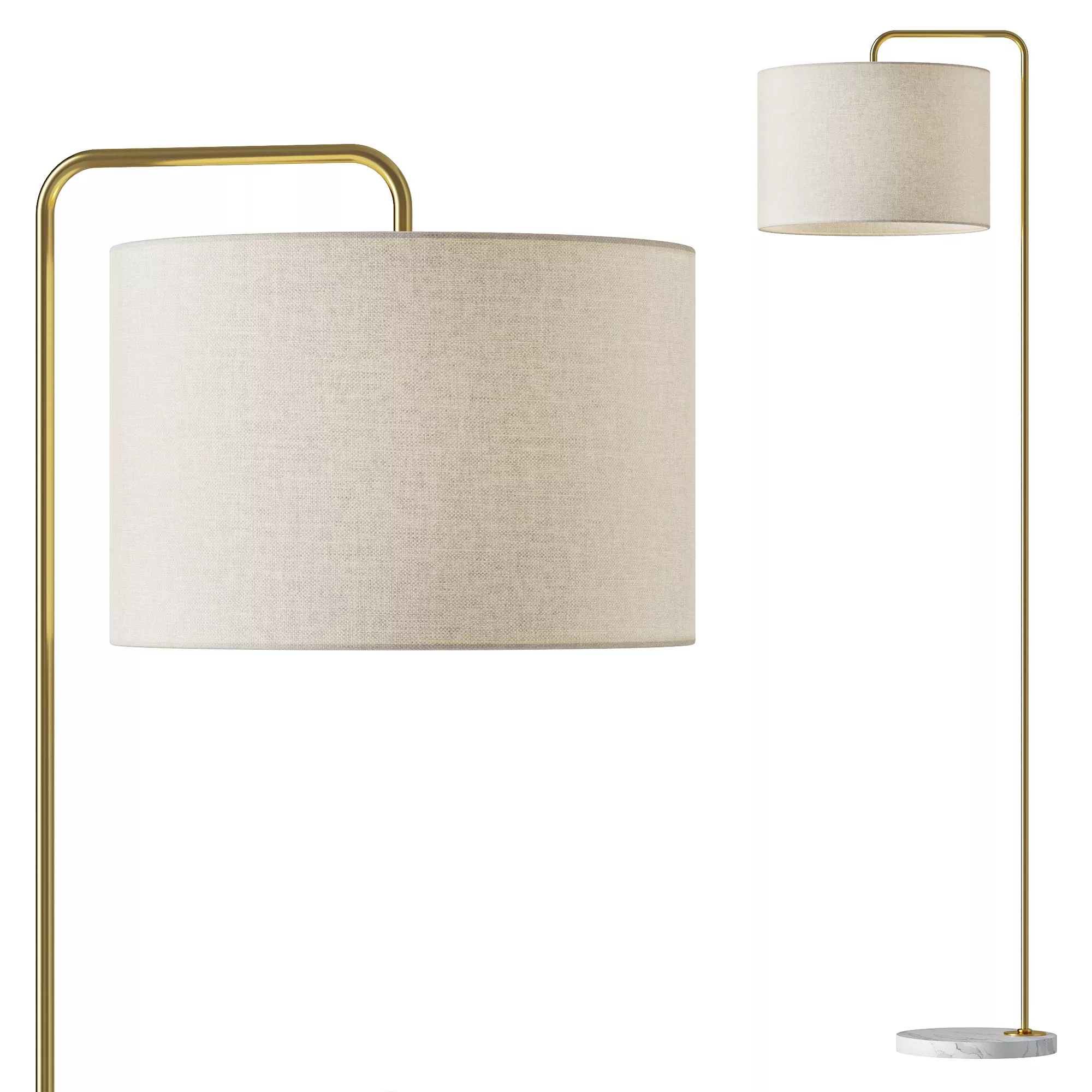 Floor lamp Dantone Home Rupert 3D model