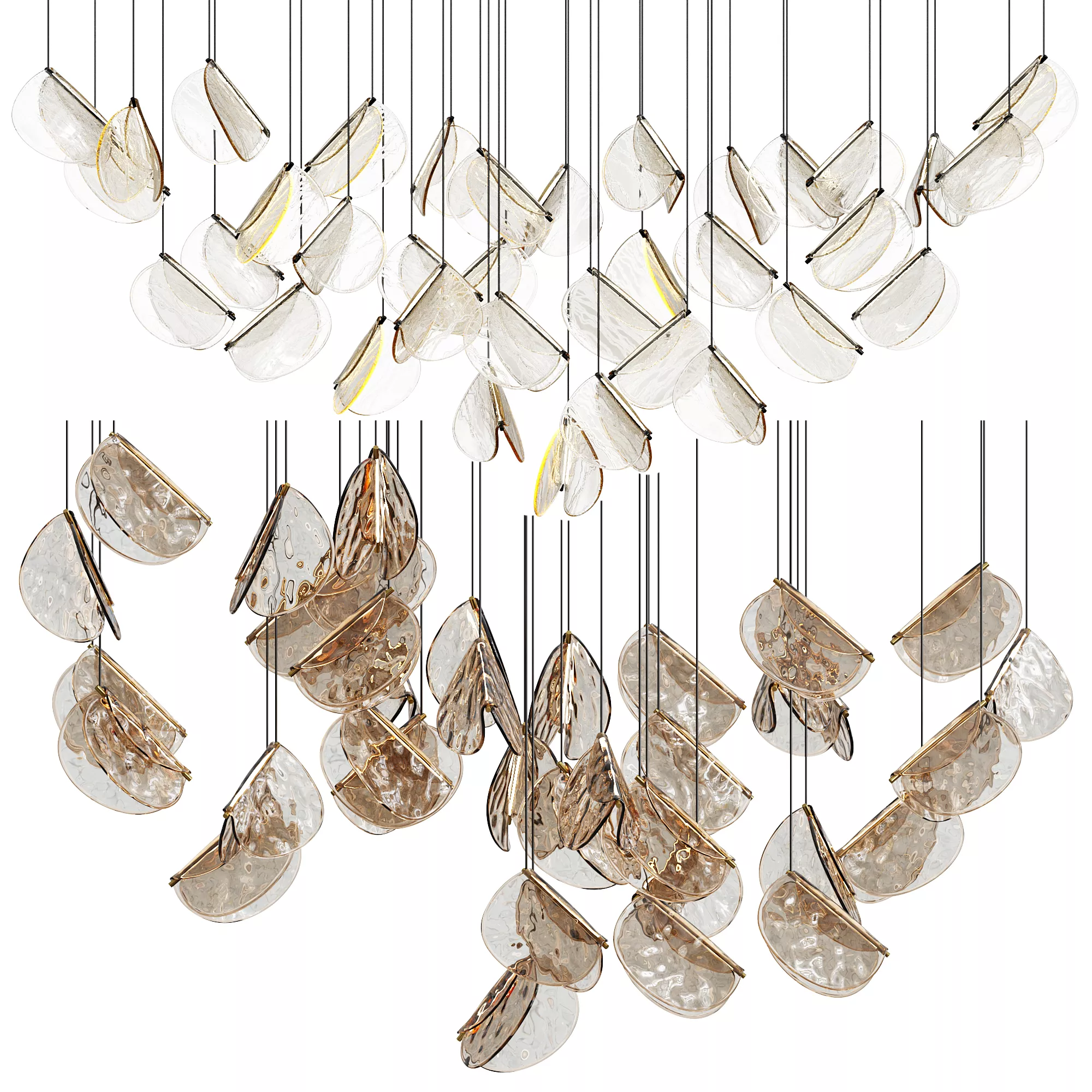 Bocci 141 Random Lights Low-poly 3D model