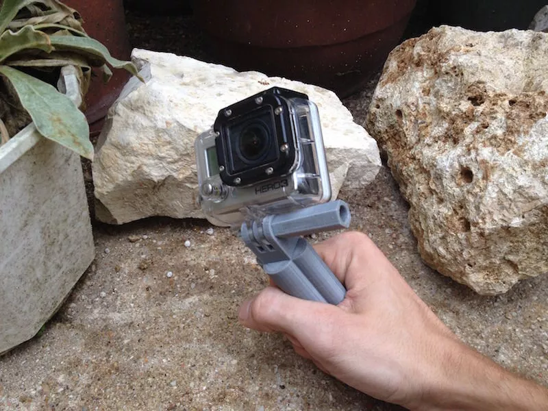 Gopro Handle V2 Free 3D print model