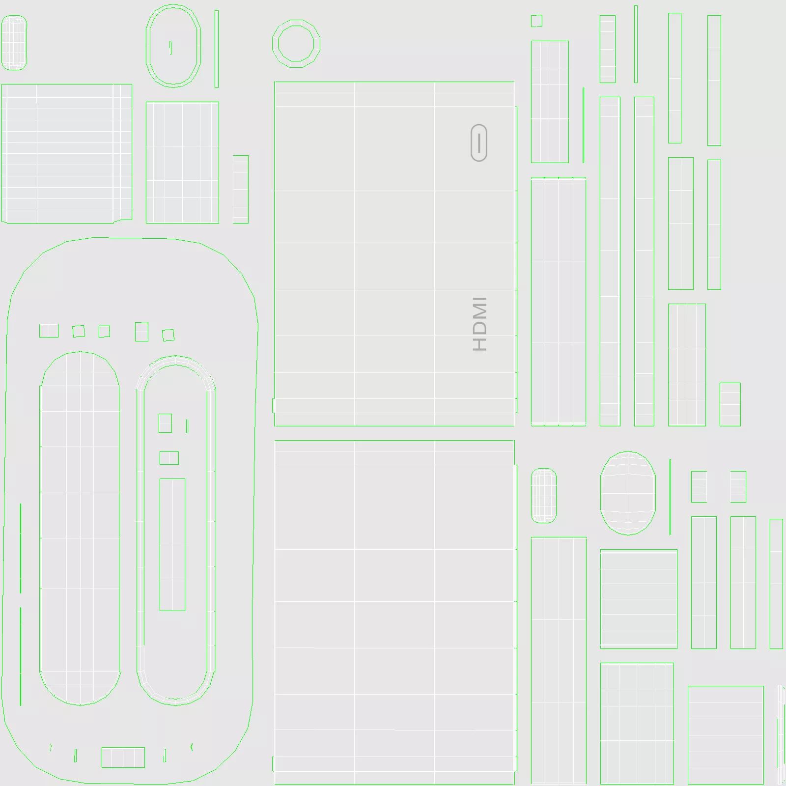 Lightning Digital AV Adapter 3D model