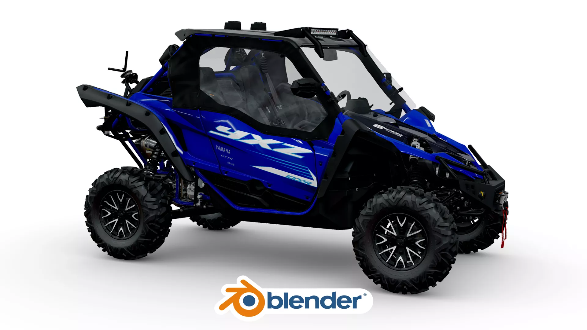 2025 Yamaha YXZ1000R Off-Road Vehicle SxS Low-poly 3D model
