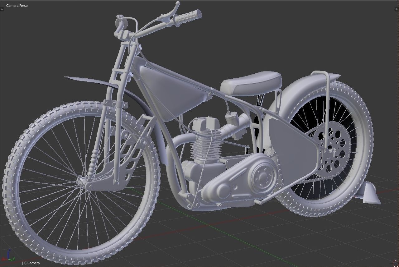 Speedway Bike 3D model_6
