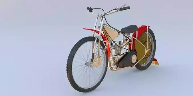 Speedway Bike 3D model