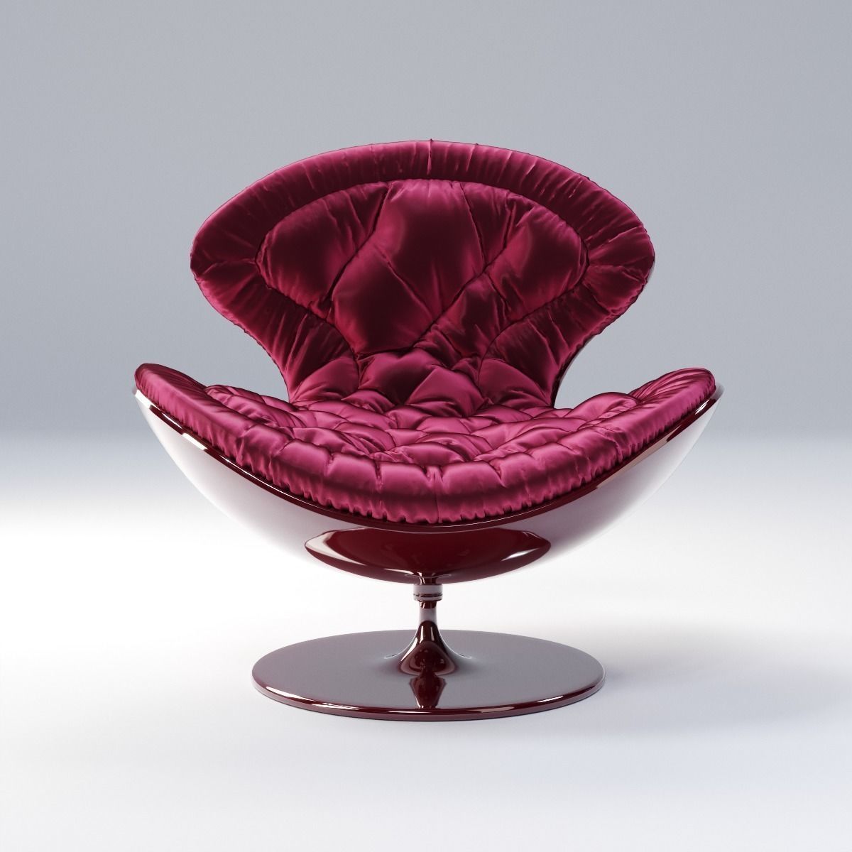 Giovannetti JETSONS armchair HD and Low-poly Low-poly 3D model_0