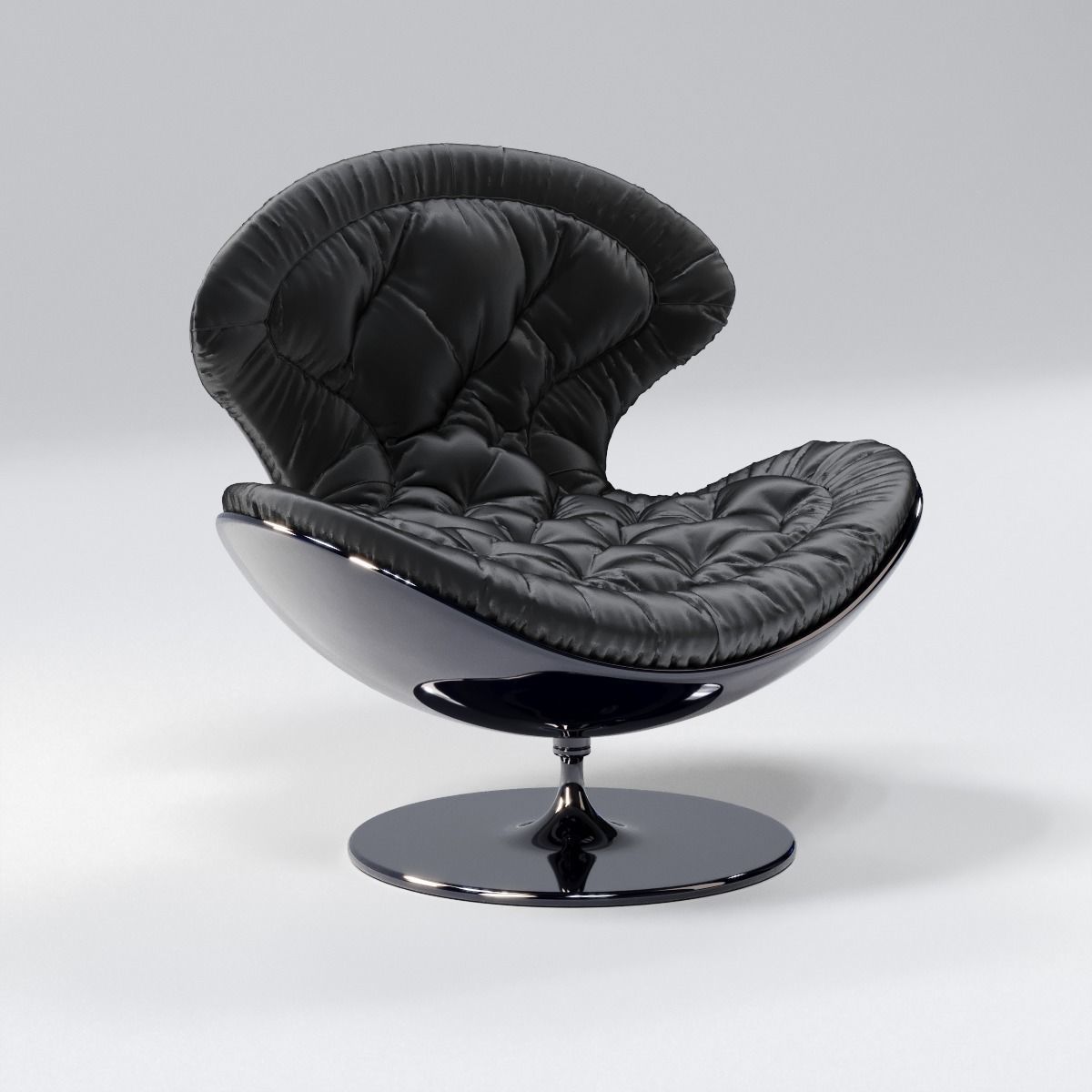 Giovannetti JETSONS armchair HD and Low-poly Low-poly 3D model_6