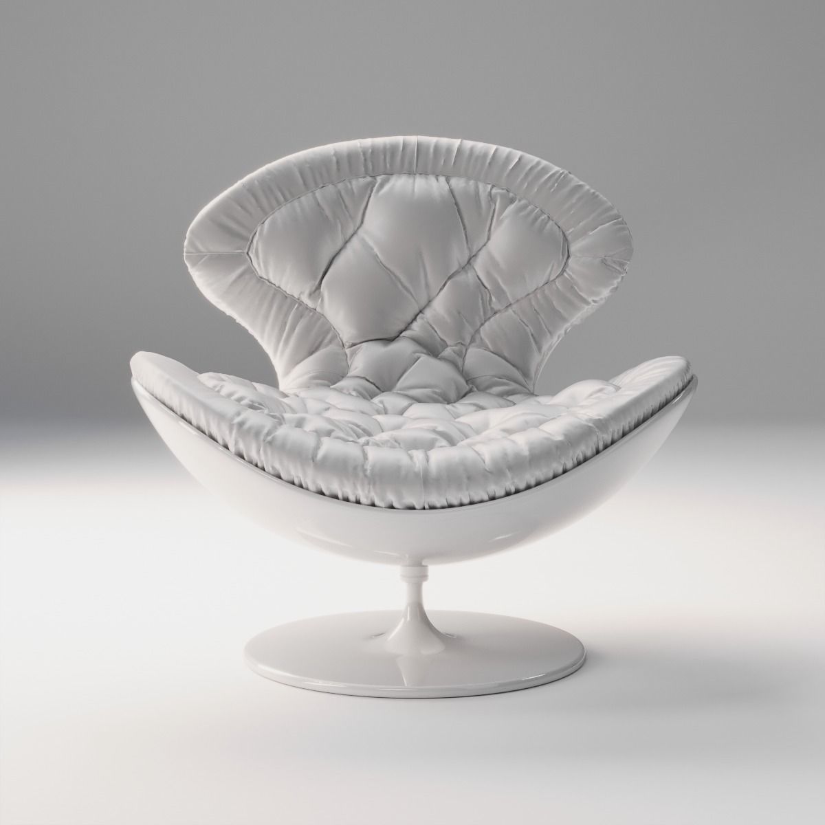 Giovannetti JETSONS armchair HD and Low-poly Low-poly 3D model_7