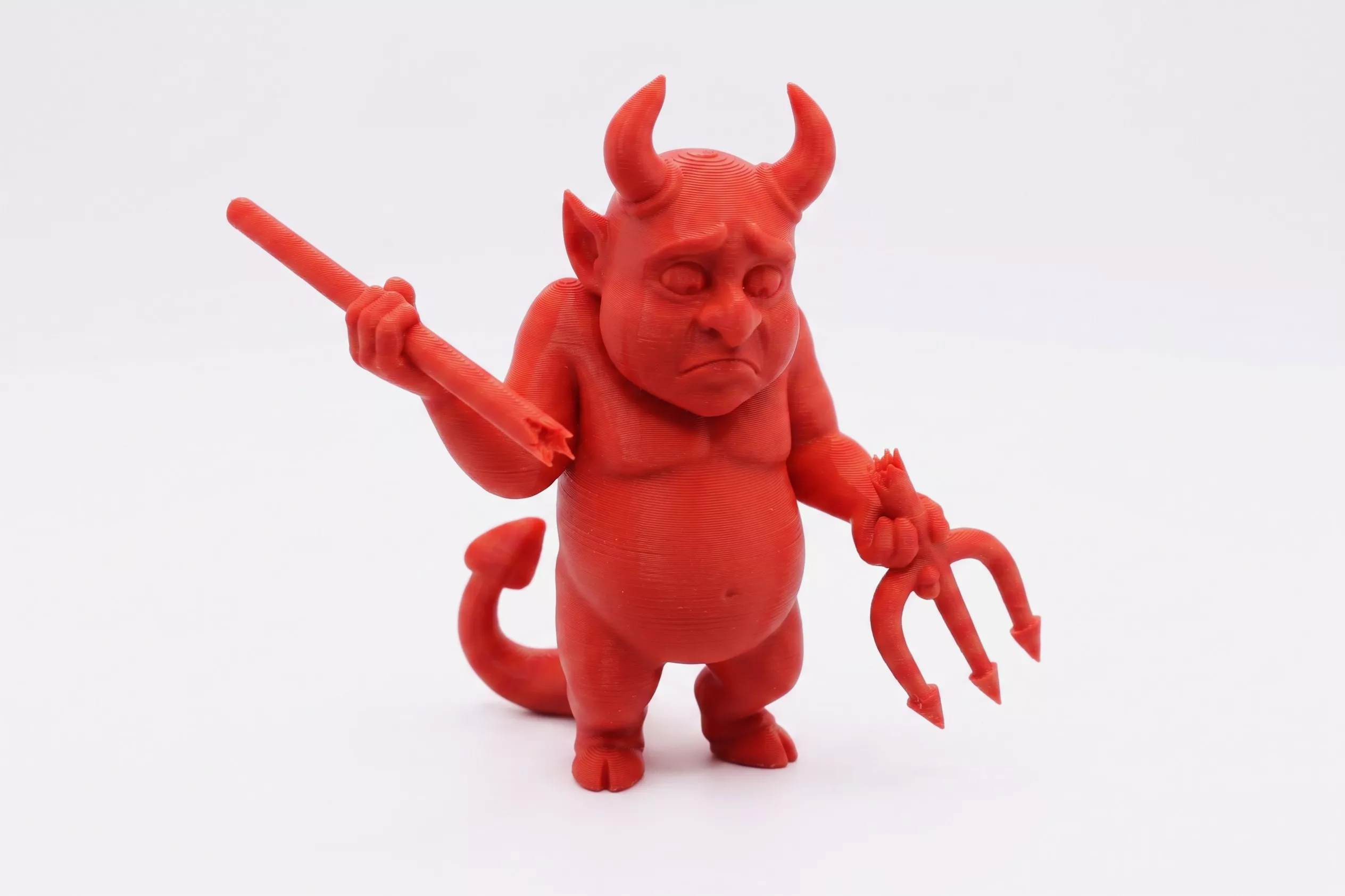 Funny little devil 3D print model