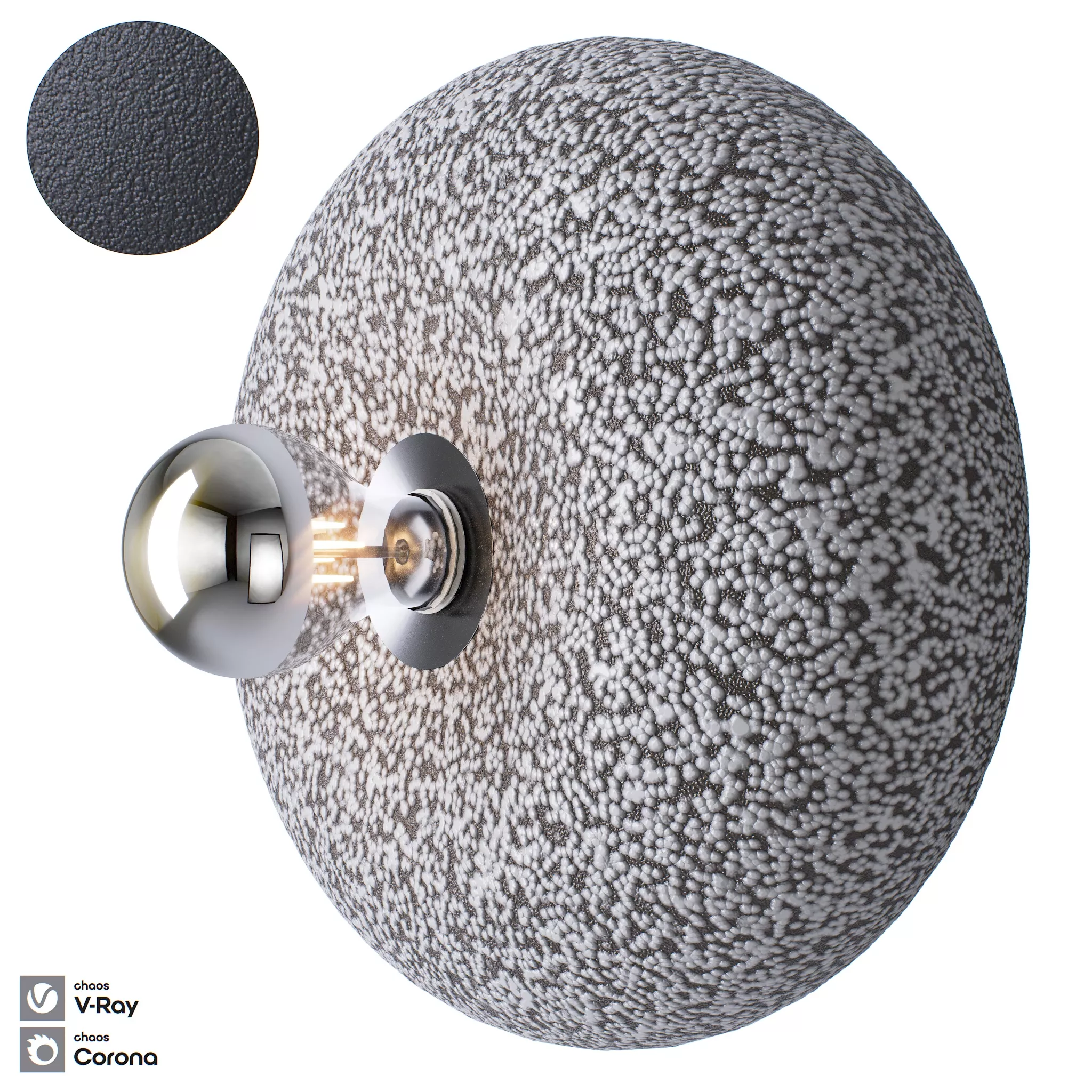 Polina Artamonova Wall Lamp Donut 3D model