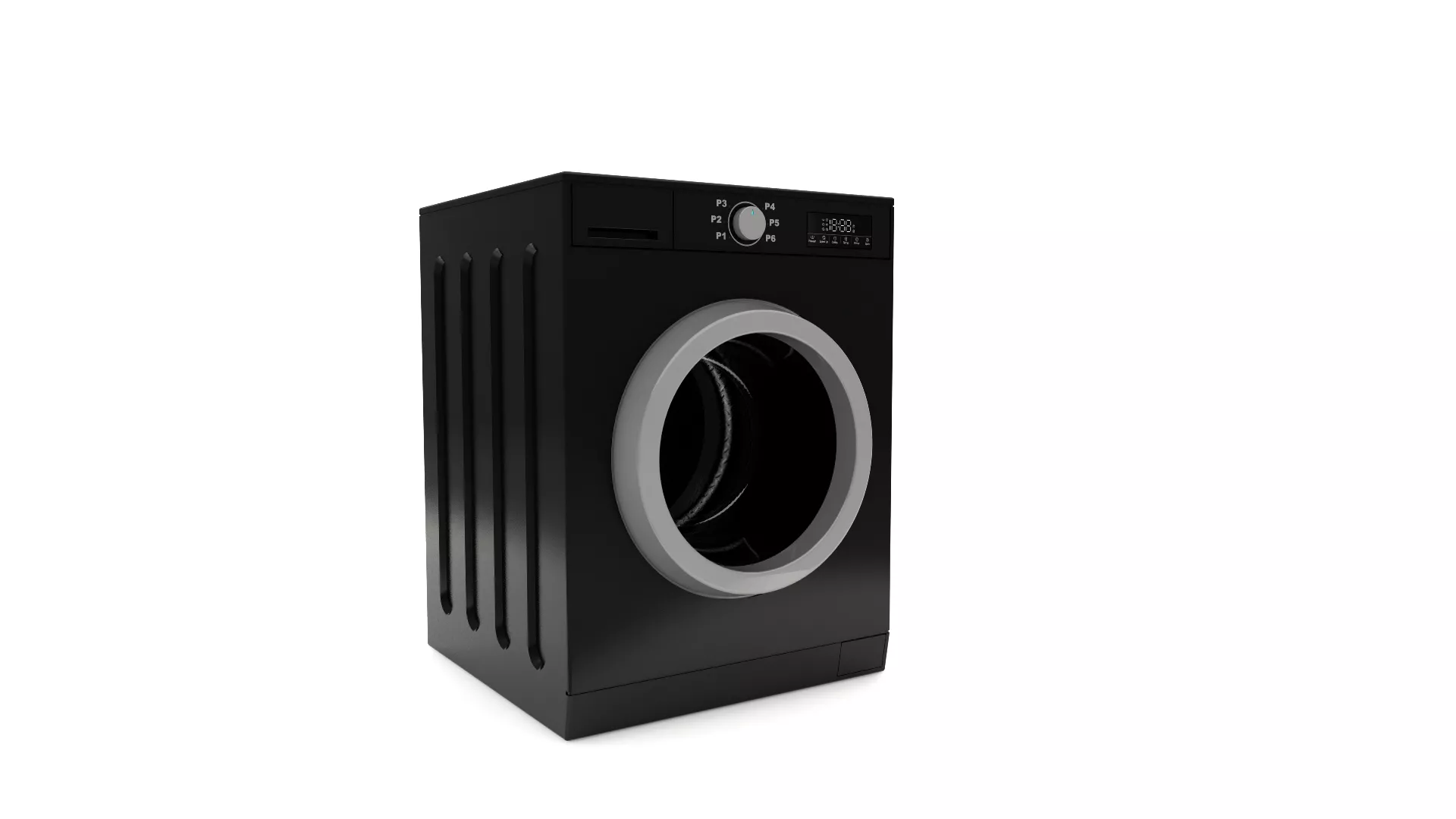WASHING MACHINE 03 Low-poly 3D model