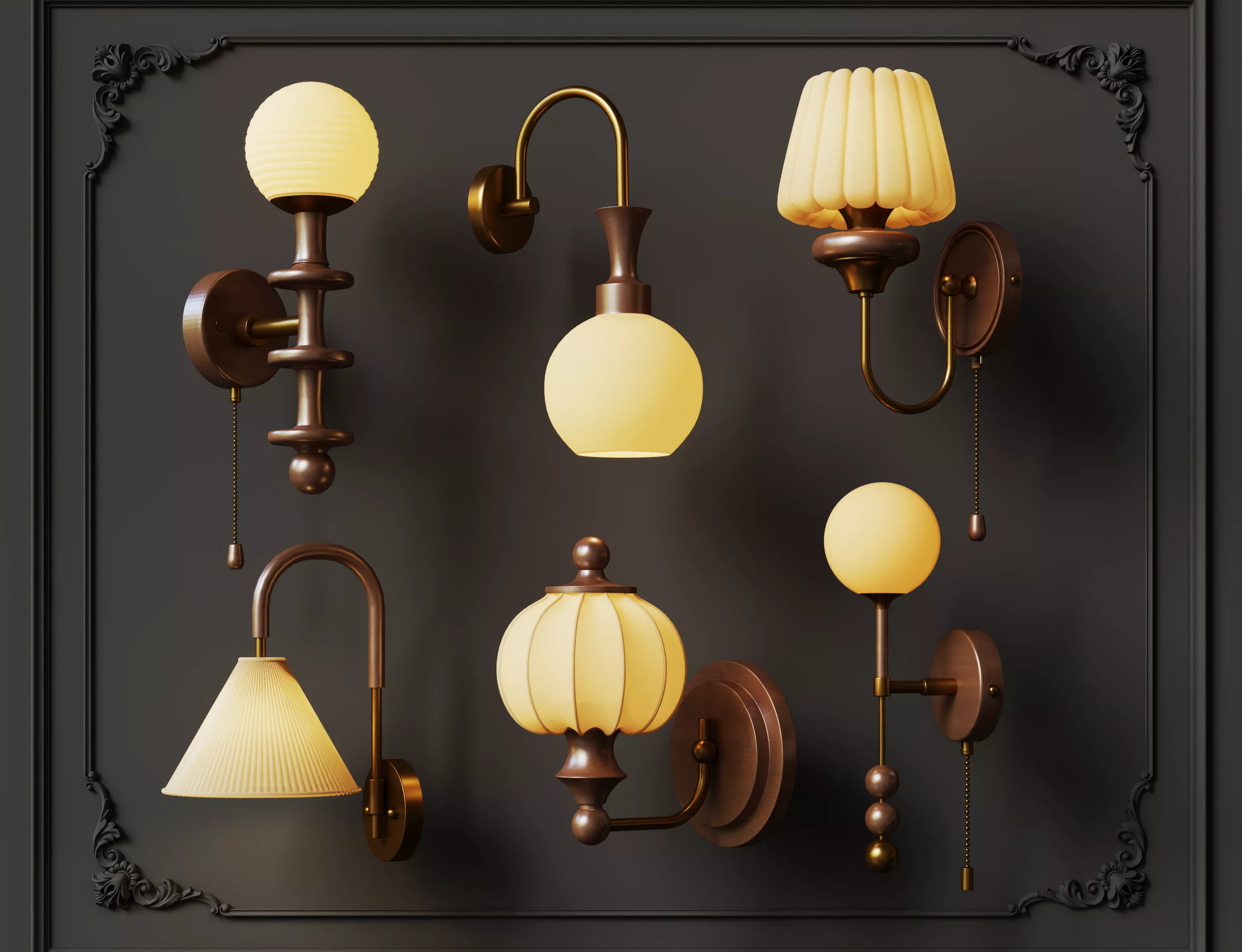 Wall Light 3D model
