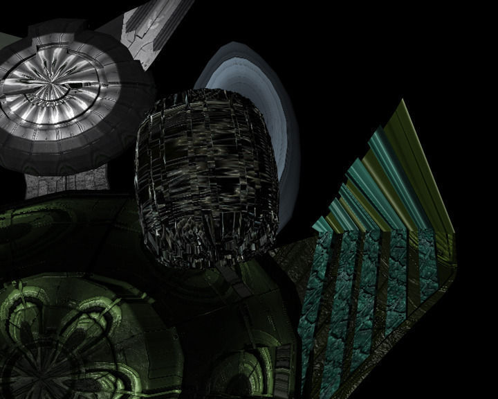 Futuristic Spacecraft 3D print model_5
