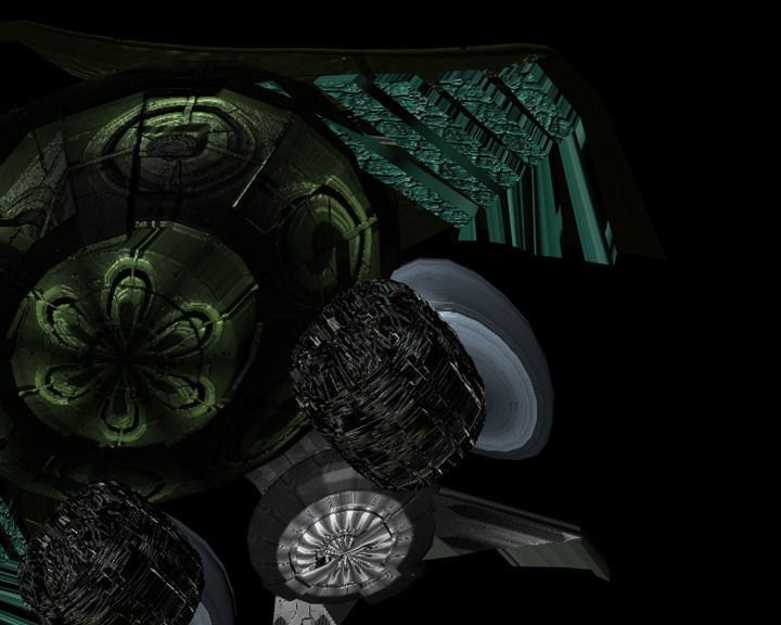 Futuristic Spacecraft 3D print model_6