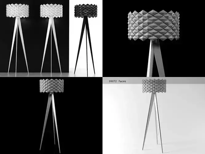 Diamonds floor lamp