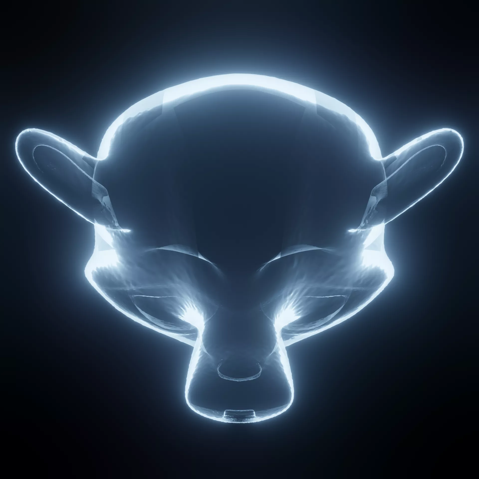 Procedural X-Ray Material - Medical Scan Shader 3D model