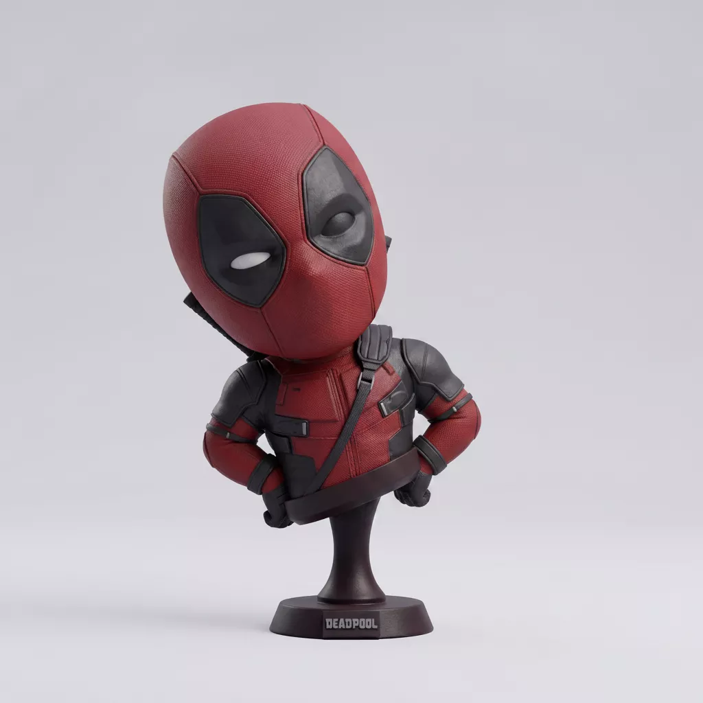 deadpool controller stand printable 3D print model