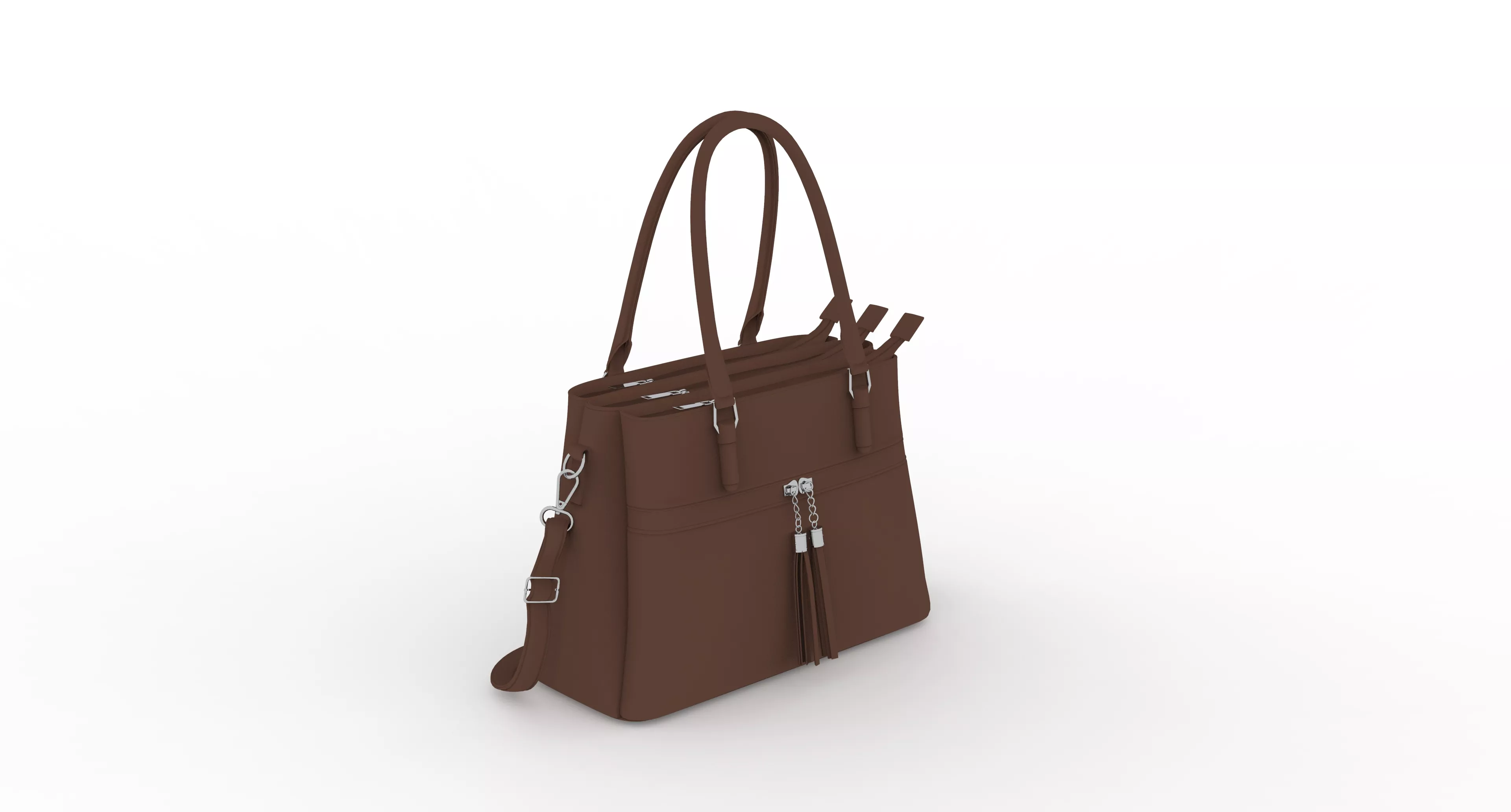 Hand bag Low-poly 3D model