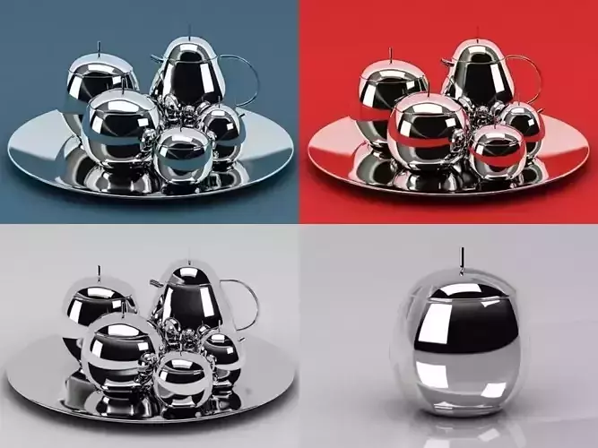 Fruit Basket Tea Service