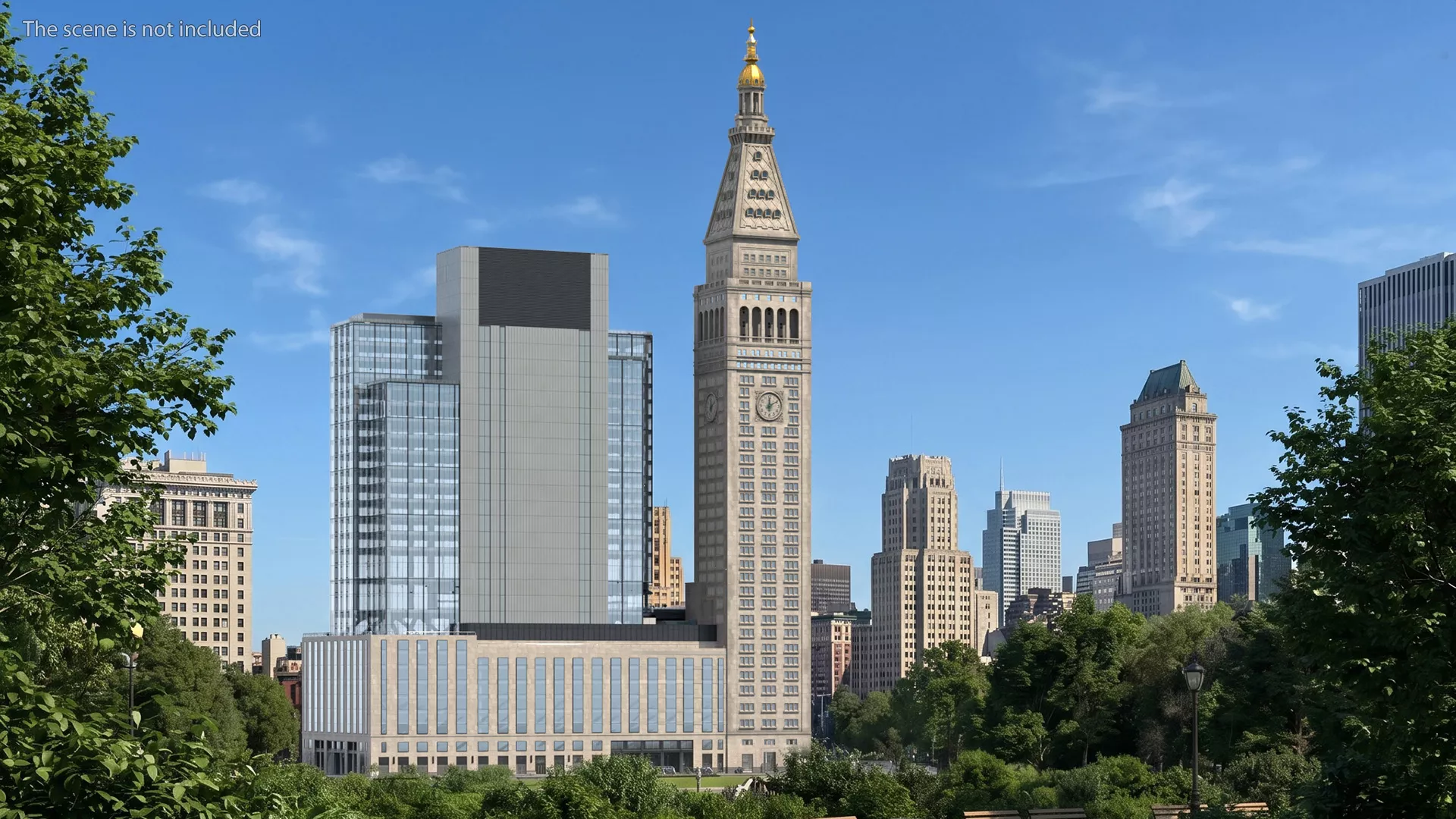 Metropolitan Life Insurance Company Tower 3D model
