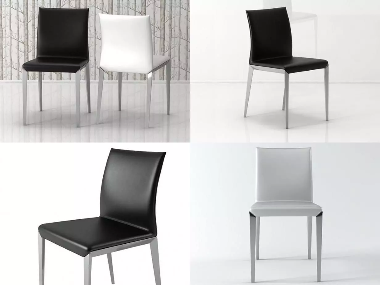 Dart Chair 3D model_4