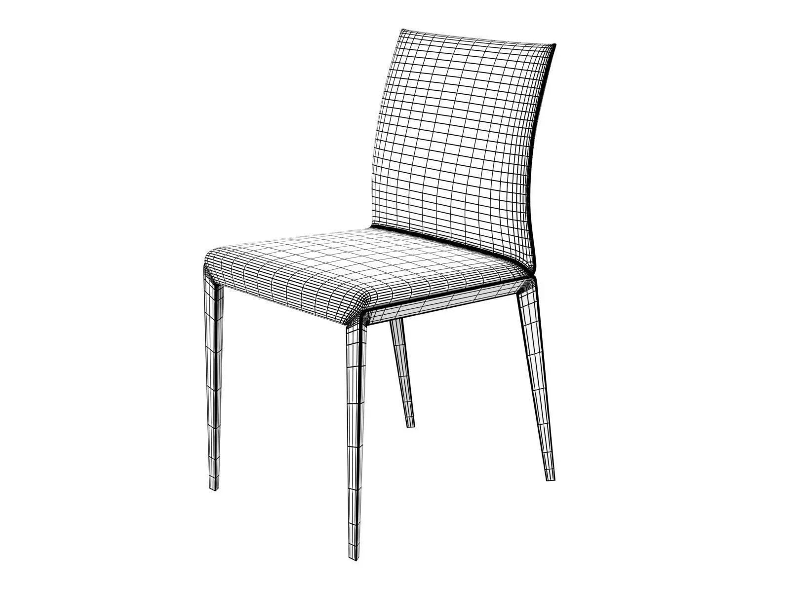 Dart Chair 3D model_5