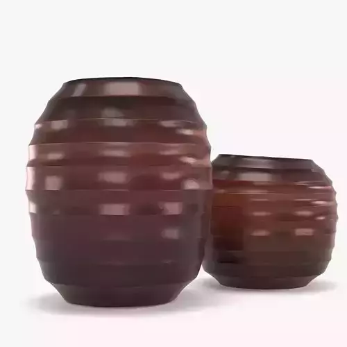 Guaxs vase belly red