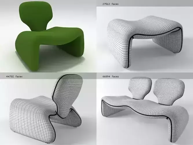 Djinn collection different chairs