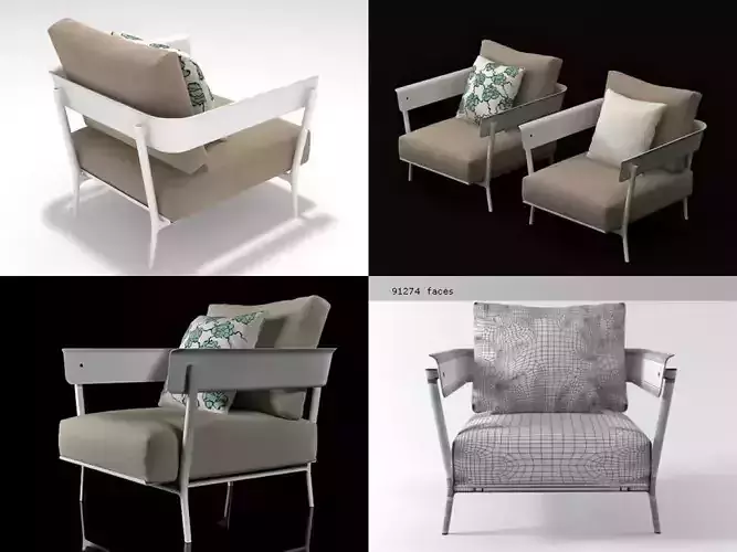 Aikana garden armchair