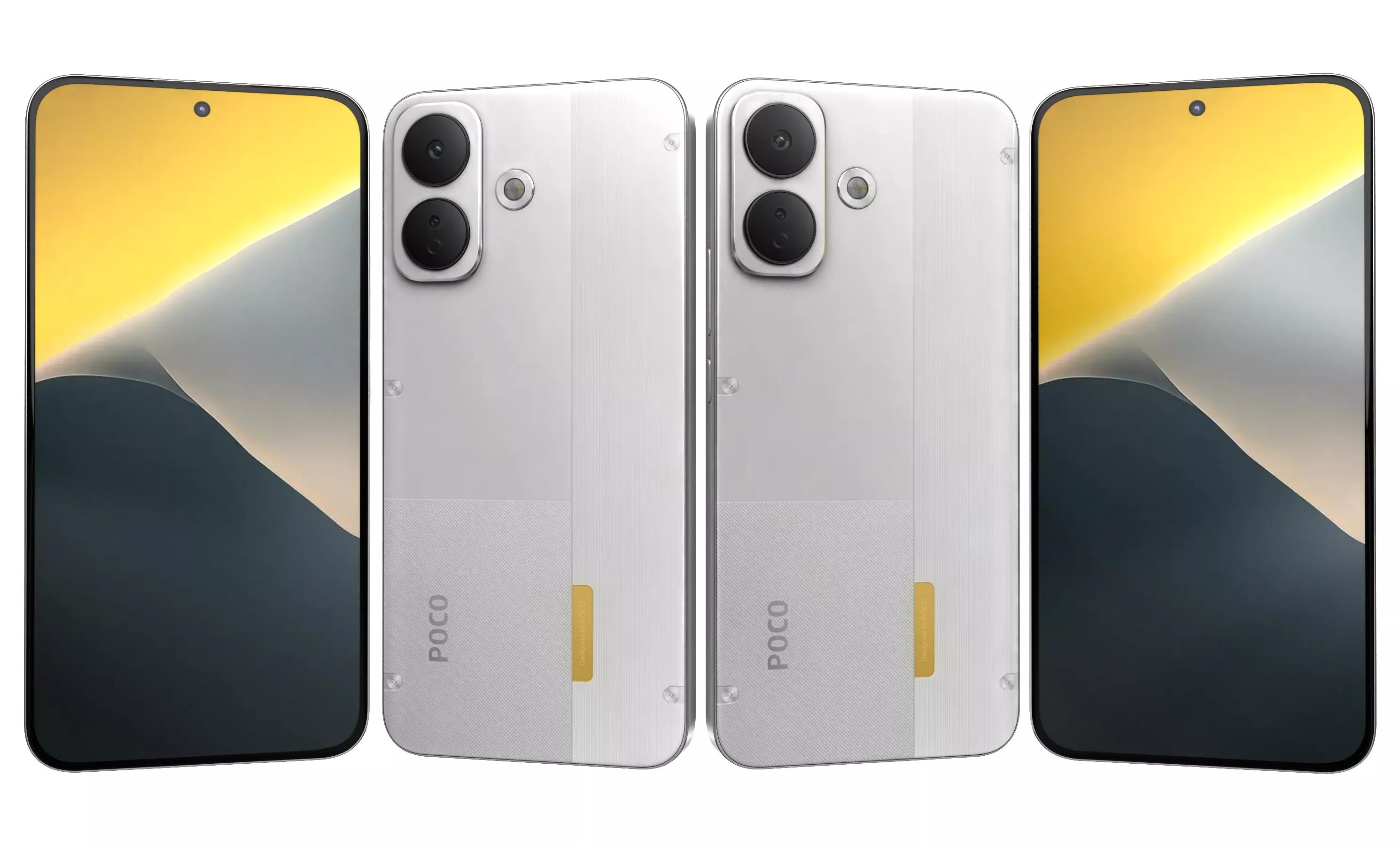 Xiaomi Poco X8 Frost White 3D model