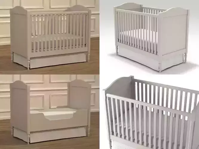 Tate Crib 3D model