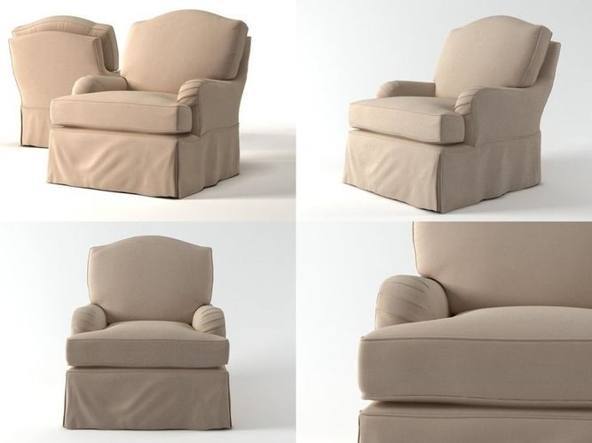 Camelback Swivel Glider 3D model