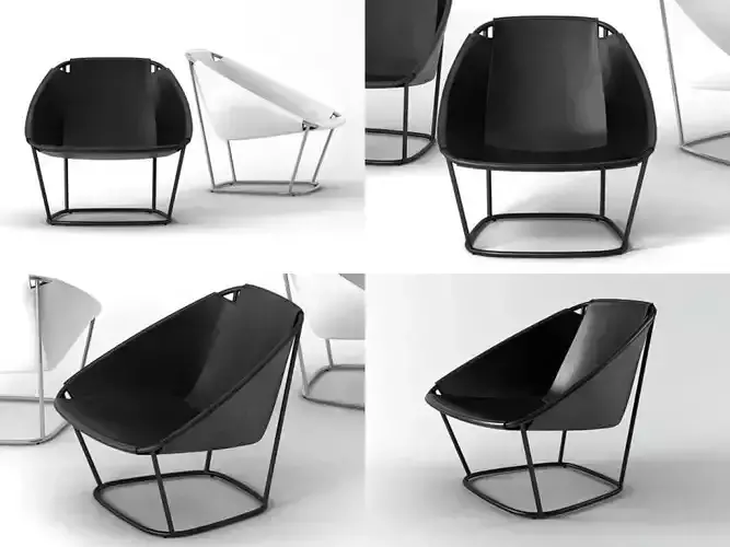 Katrin chairs with metal frame