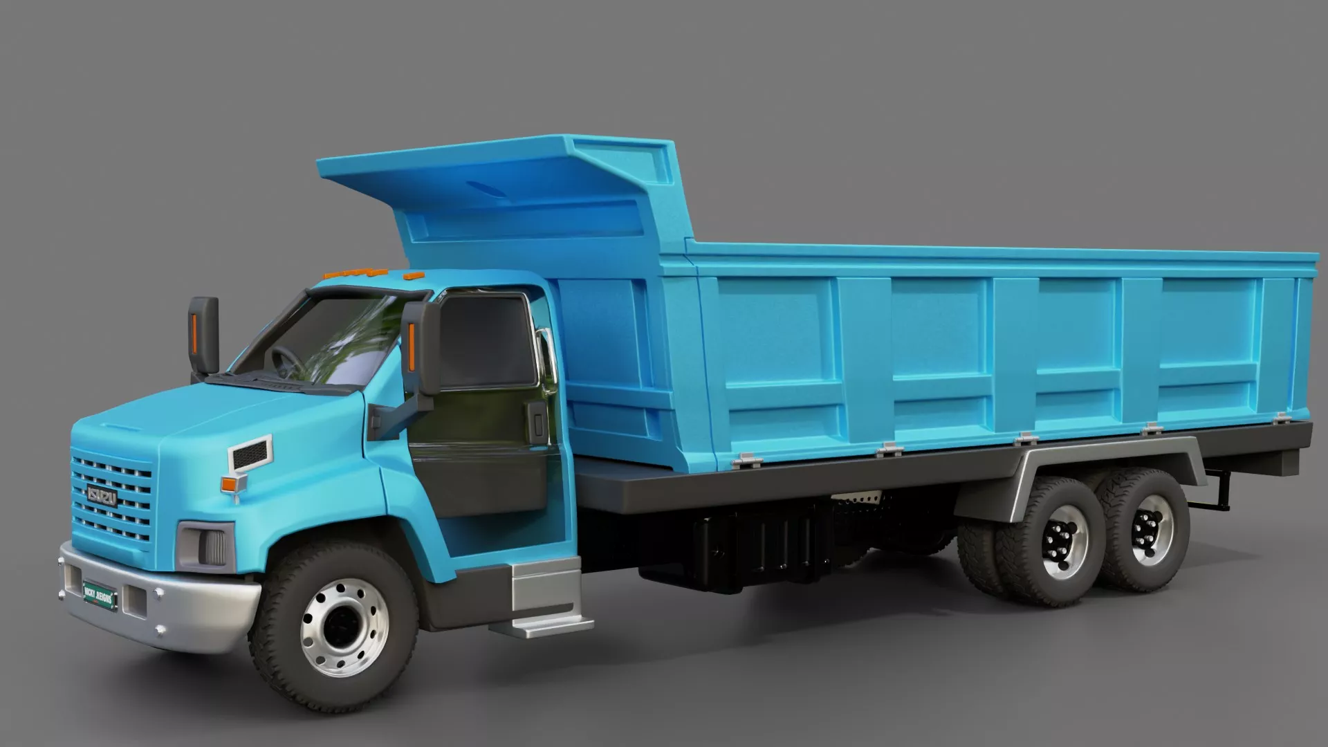 Isuzu H-Series Dumper Truck 3D model