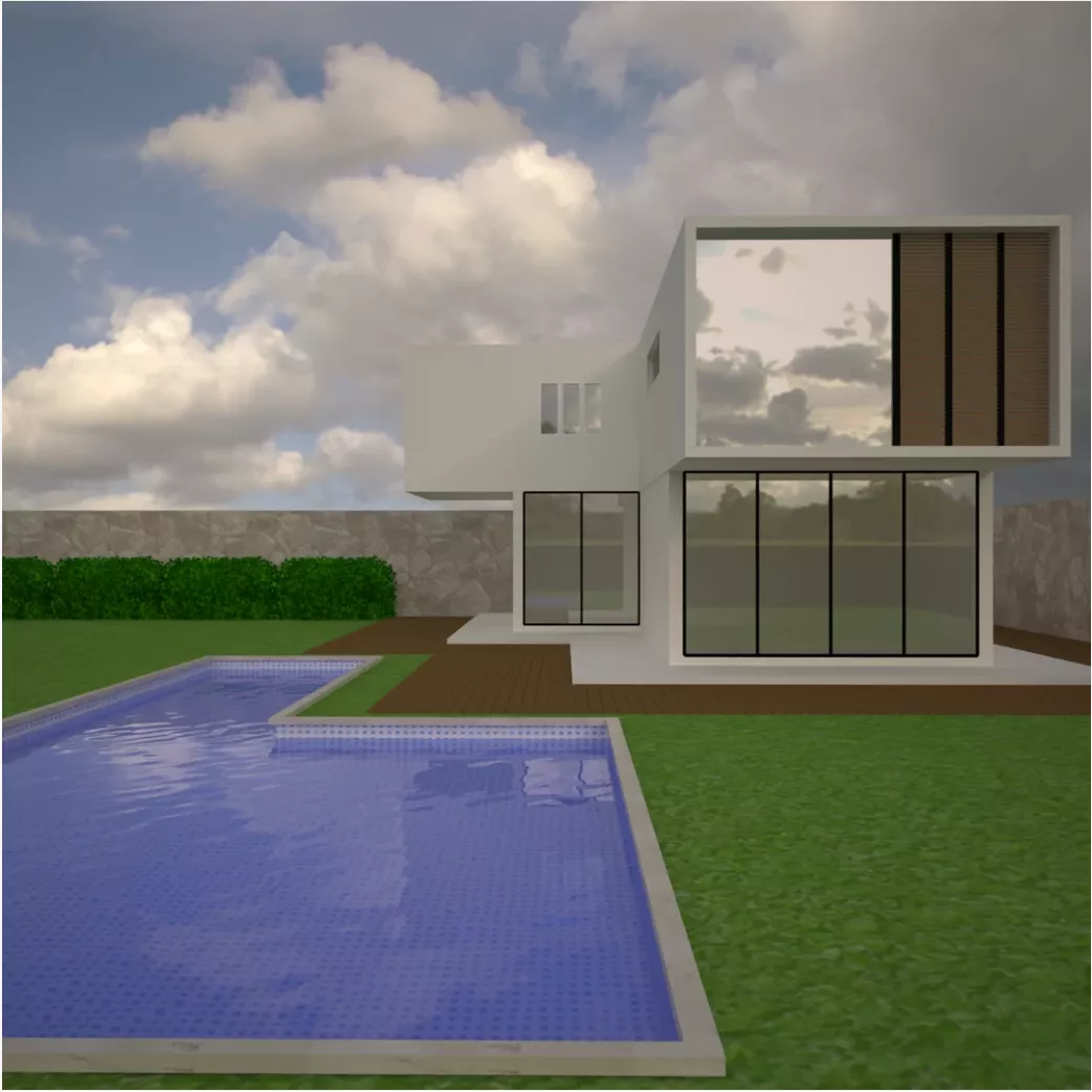 Villa Home 3D print model