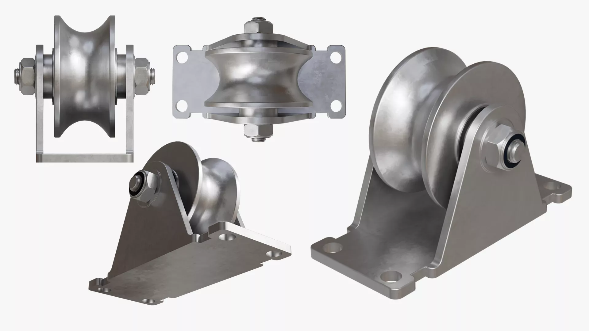 Cable Roller Sheave 3D model