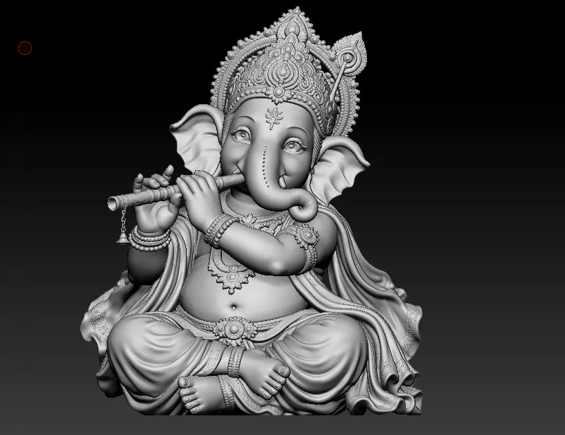 ganesh 3d unique model 3D print model