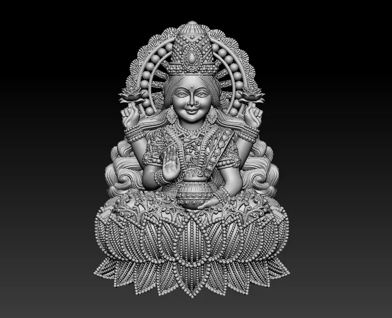 laxmi 3d unique model 3D print model