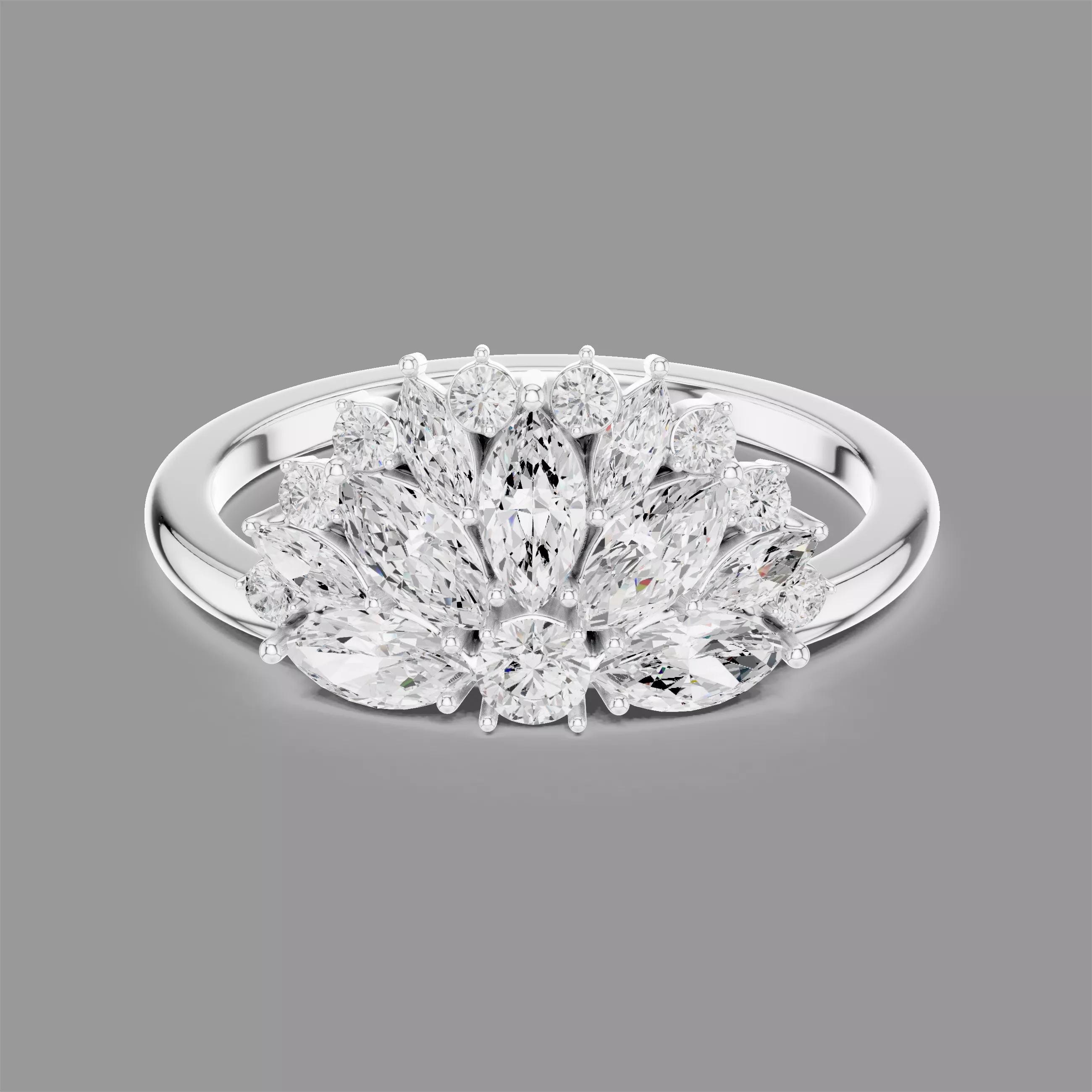Cocktail Ring 3D print model