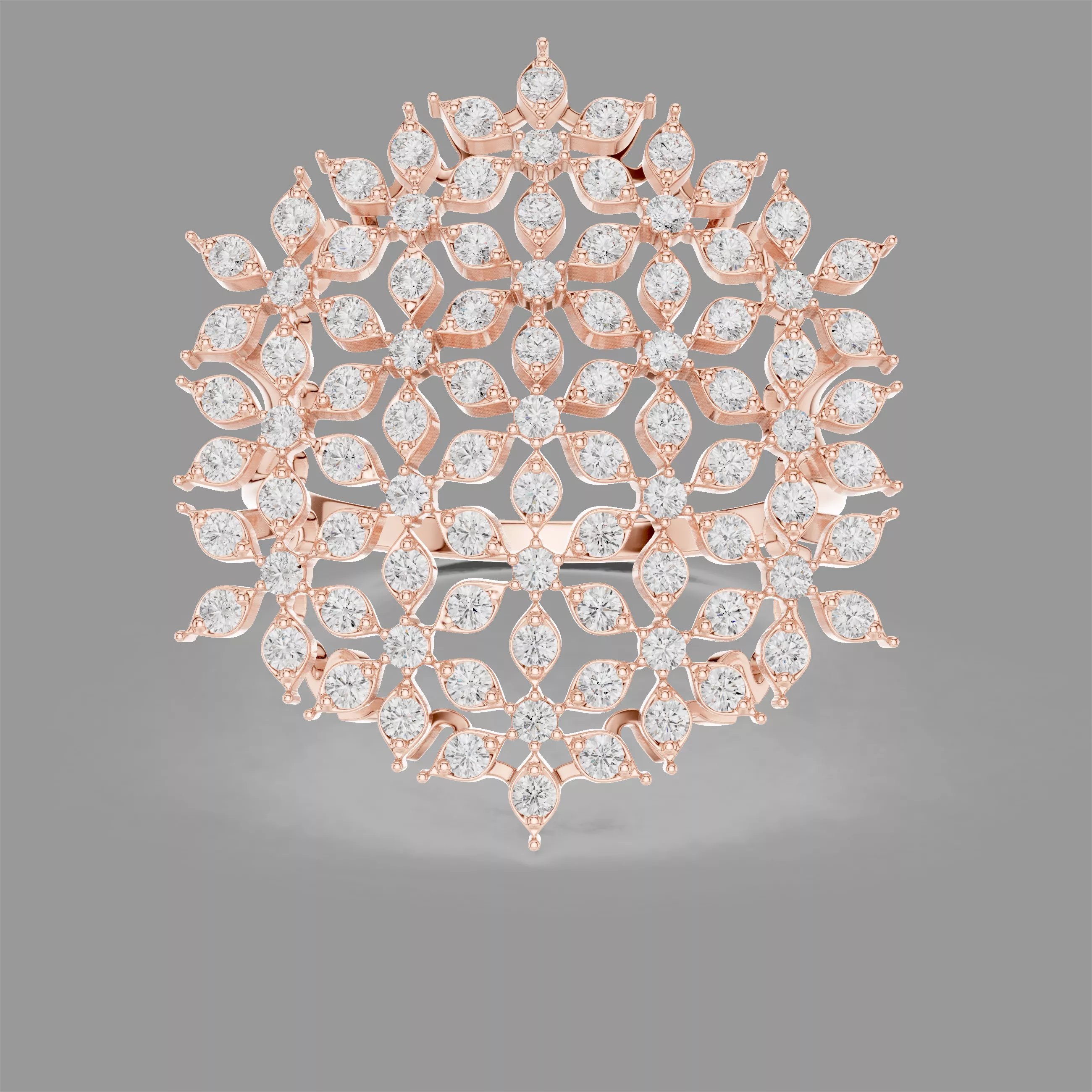 Cocktail Ring 3D print model