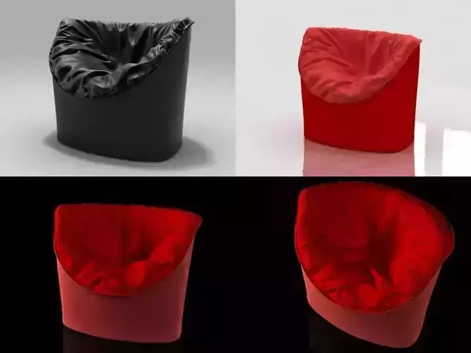 Crash bean bag chair