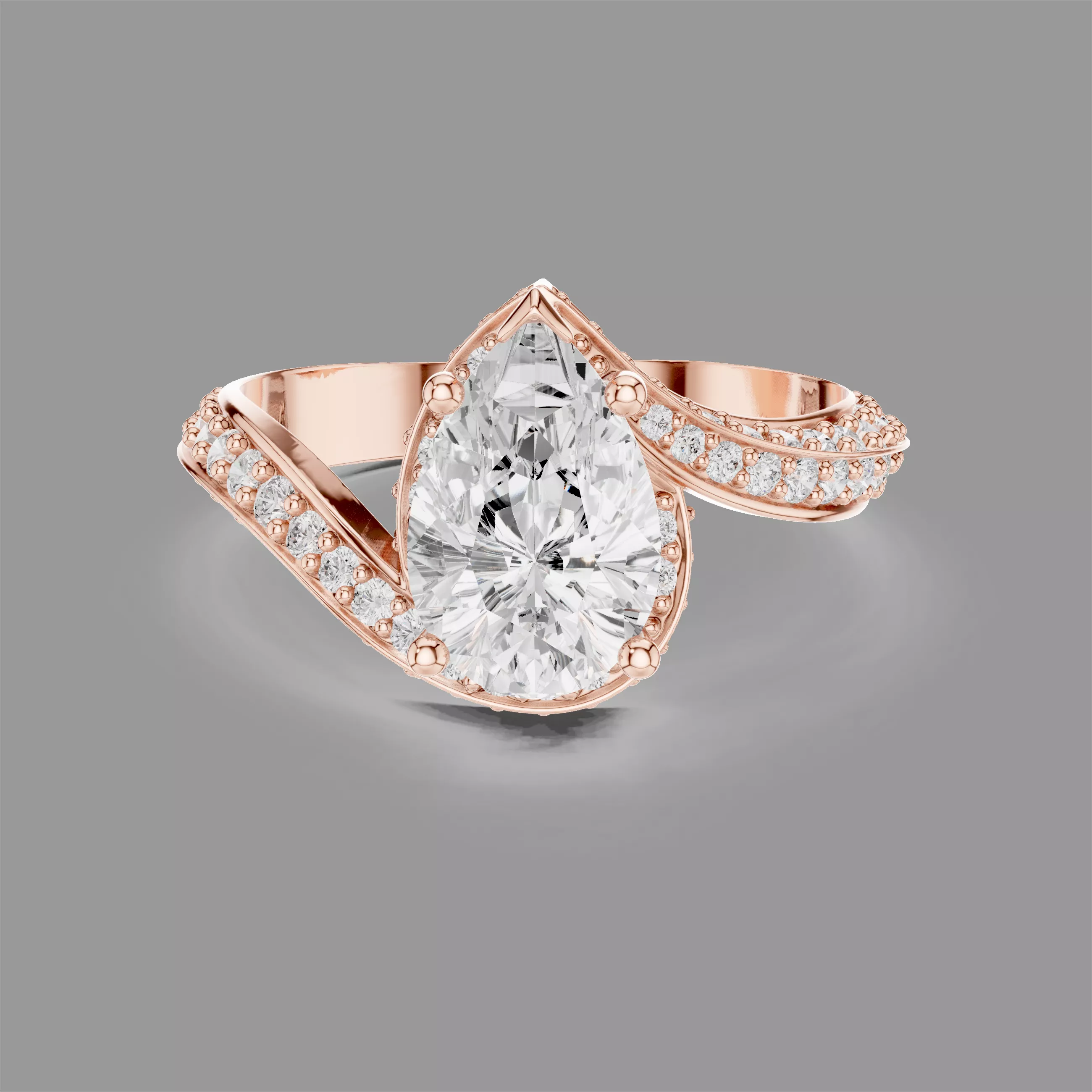 Cocktail Ring 3D print model