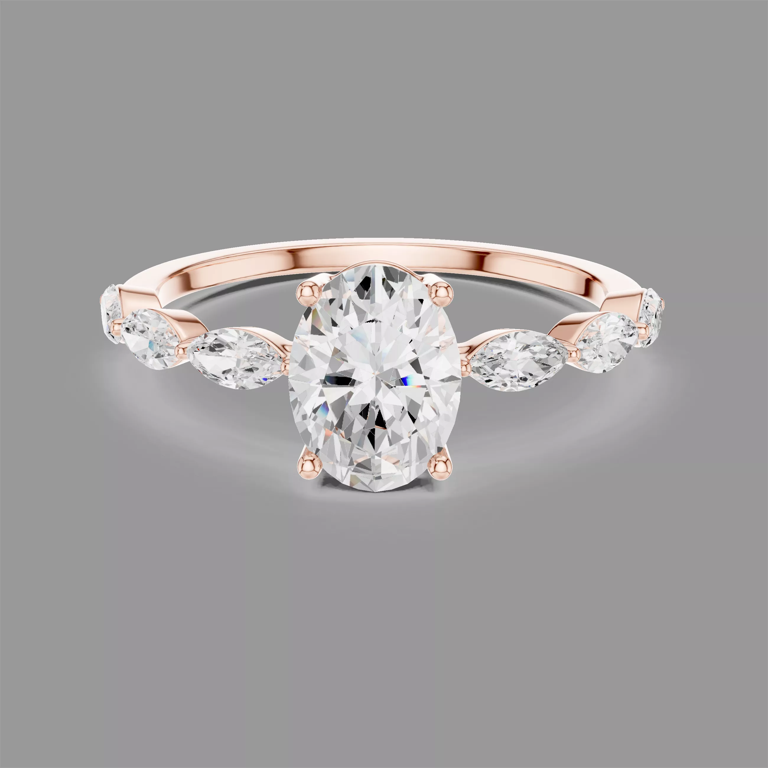 Cocktail Ring 3D print model