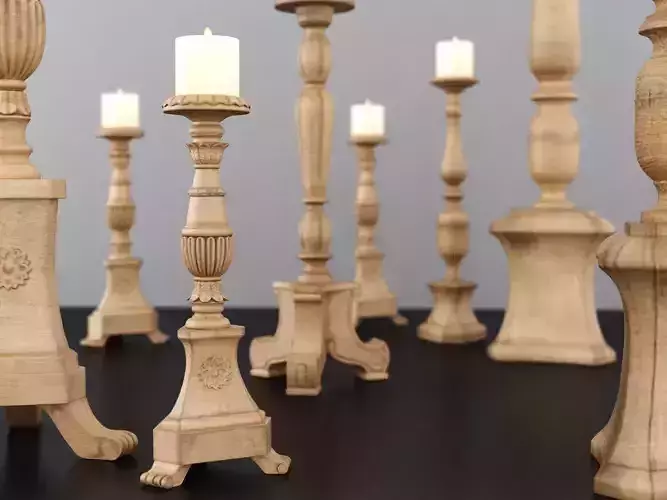 Florentine Candlesticks