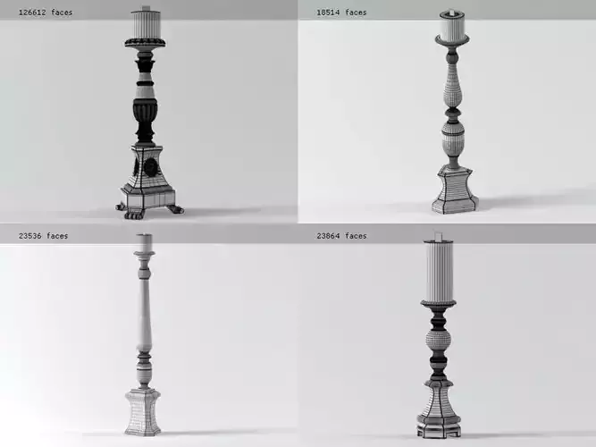 Florentine Candlesticks
