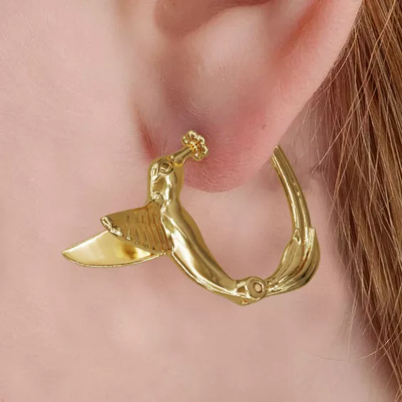 Earing bird 3D print model