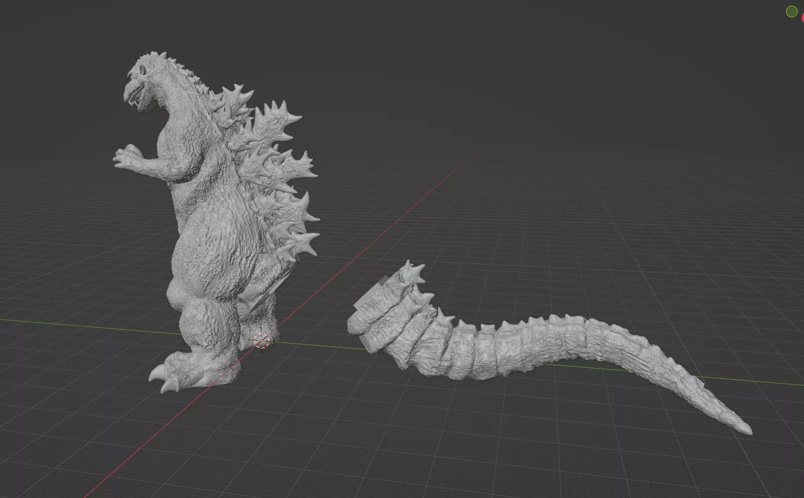 Godzilla 1954 3D print model